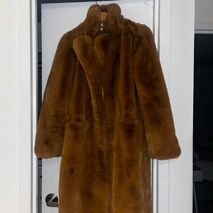 Apparis Brown Teddy Jackets